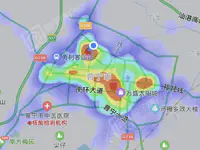 普宁哪里最热闹？人流量最多？普宁人口热力图大公开！